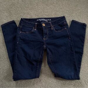 American Eagle Outfitters Women's Dark Wash Skinny Jeans